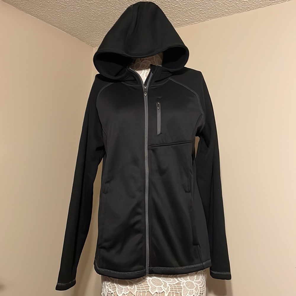 Women’s XL Black fleece-Lined Spyder Jacket NWT